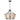 Maxim Lighting Montauk 4-Light Chandelier Black