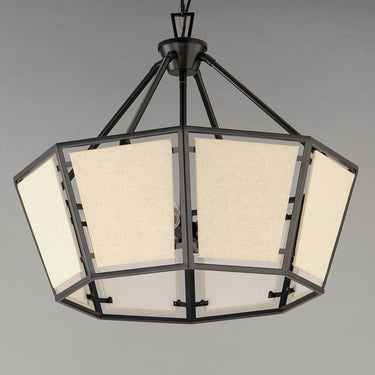 Maxim Lighting Montauk 4-Light Chandelier Black