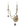 Maxim Lighting Formosa 2-Light Wall Sconce Ecru/Venetian Gold