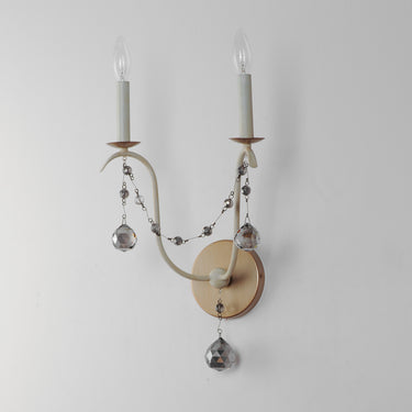 Maxim Lighting Formosa 2-Light Wall Sconce Ecru/Venetian Gold