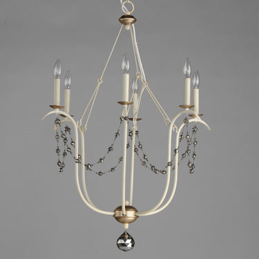 Maxim Lighting Formosa 6-Light Chandelier Ecru/Venetian Gold