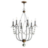 Maxim Lighting Formosa 6-Light Chandelier Golden Noir
