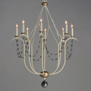 Maxim Lighting Formosa 8-Light Chandelier Ecru/Venetian Gold