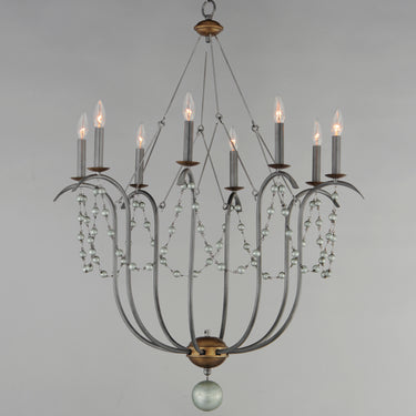 Maxim Lighting Formosa 8-Light Chandelier Golden Noir