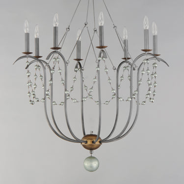 Maxim Lighting Formosa 8-Light Chandelier Golden Noir