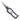 White-background shot, closed · Flower Shears, Tobisho (view 6)