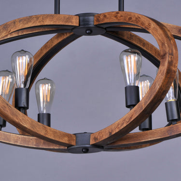 Maxim Lighting Bodega Bay 6-Light Pendant Anthracite
