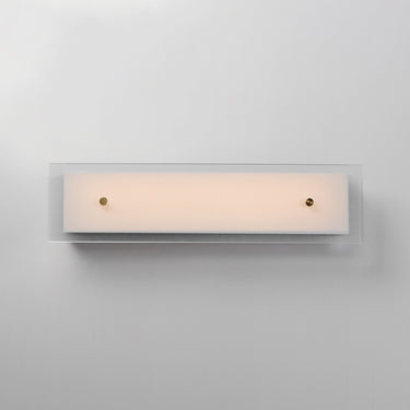 Maxim Lighting Spectre 24" Wall Sconce Black/Natural Aged Brass