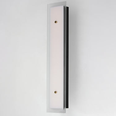 Maxim Lighting Spectre 30" Wall Sconce Black/Natural Aged Brass