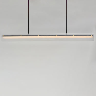 Maxim Lighting Spectre 61.5" Linear Pendant Black/Natural Aged Brass