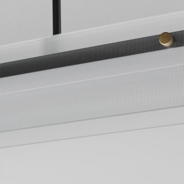 Maxim Lighting Spectre 61.5" Linear Pendant Black/Natural Aged Brass