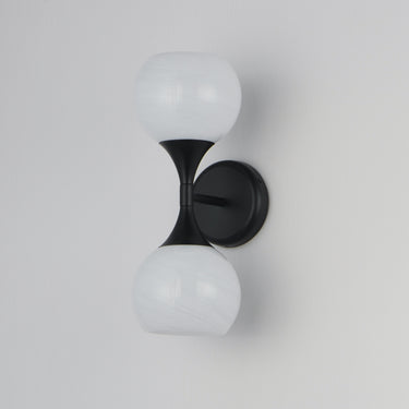 Maxim Lighting Neve 2-Light Wall Sconce Black