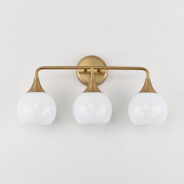 Maxim Lighting Neve 3-Light Bath Vanity Natural Aged Brass