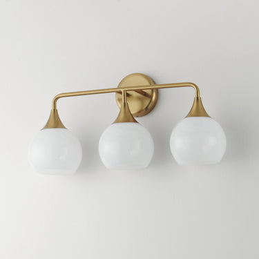 Maxim Lighting Neve 3-Light Bath Vanity Natural Aged Brass