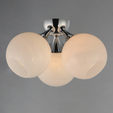 Maxim Lighting Neve 3-Light Semi Flush Polished Chrome