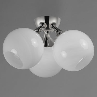 Maxim Lighting Neve 3-Light Semi Flush Polished Chrome