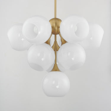 Maxim Lighting Neve 10-Light Pendant Natural Aged Brass