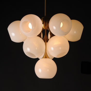 Maxim Lighting Neve 10-Light Pendant Natural Aged Brass