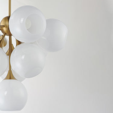 Maxim Lighting Neve 10-Light Pendant Natural Aged Brass