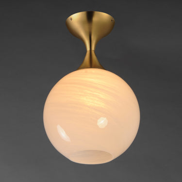 Maxim Lighting Neve Flush Mount Natural Aged Brass