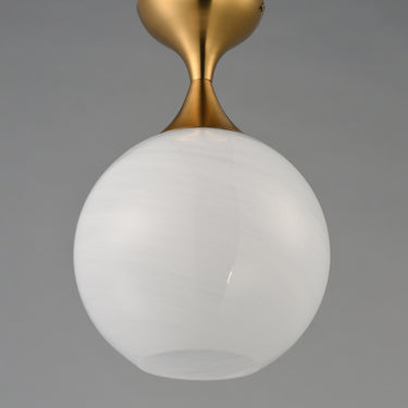 Maxim Lighting Neve Flush Mount Natural Aged Brass