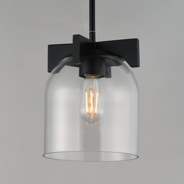 Maxim Lighting Scoop Pendant/Flush Mount Black