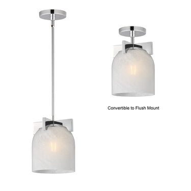 Maxim Lighting Scoop Pendant/Flush Mount Polished Chrome