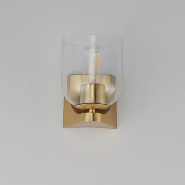 Maxim Lighting Scoop Bath Vanity Natural Aged Brass