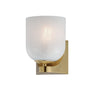 Maxim Lighting Scoop Bath Vanity Natural Aged Brass