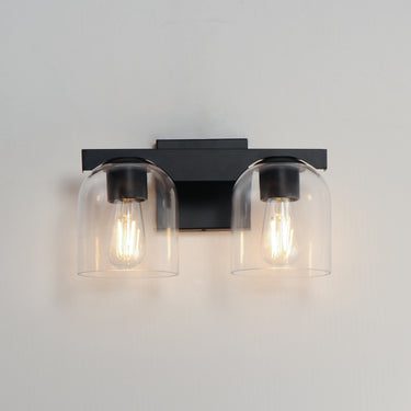 Maxim Lighting Scoop 2-Light Bath Vanity Black