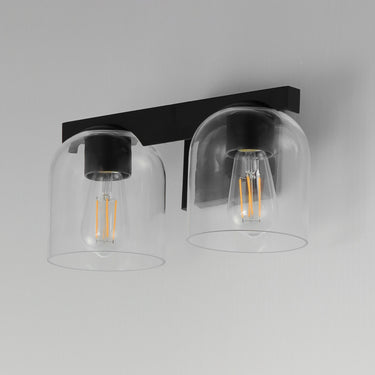 Maxim Lighting Scoop 2-Light Bath Vanity Black