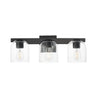 Maxim Lighting Scoop 3-Light Bath Vanity Black