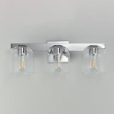 Maxim Lighting Scoop 3-Light Bath Vanity Polished Chrome
