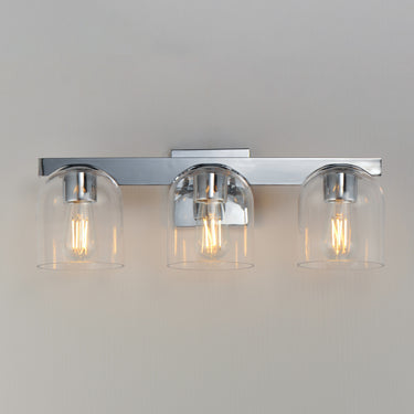 Maxim Lighting Scoop 3-Light Bath Vanity Polished Chrome