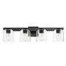 Maxim Lighting Scoop 4-Light Bath Vanity Black