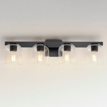 Maxim Lighting Scoop 4-Light Bath Vanity Black