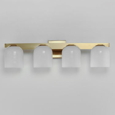 Maxim Lighting Scoop 4-Light Bath Vanity Natural Aged Brass