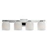 Maxim Lighting Scoop 4-Light Bath Vanity Polished Chrome