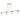 Maxim Lighting Scoop 4-Light Linear Pendant Natural Aged Brass