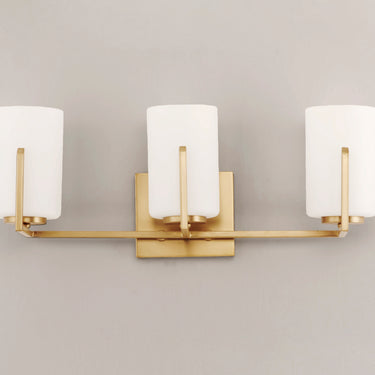 Maxim Lighting Dart 3-Light Bath Vanity Satin Brass