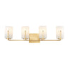 Maxim Lighting Dart 4-Light Bath Vanity Satin Brass