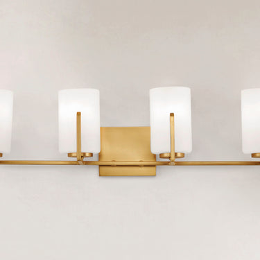 Maxim Lighting Dart 4-Light Bath Vanity Satin Brass