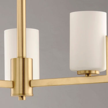 Maxim Lighting Dart 3-Light Chandelier Satin Brass