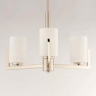 Maxim Lighting Dart 3-Light Chandelier Satin Nickel