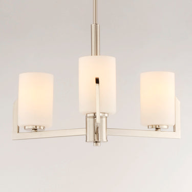Maxim Lighting Dart 3-Light Chandelier Satin Nickel