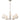 Dart Single Tier Chandelier by Maxim - 21286SWSN