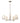 Dart Single Tier Chandelier by Maxim - 21286SWSN