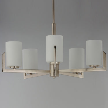 Maxim Lighting Dart 5-Light Chandelier Satin Nickel