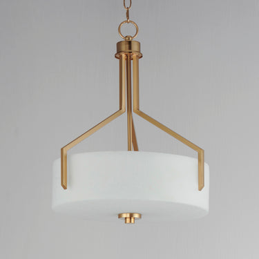 Maxim Lighting Dart 3-Light Pendant Satin Brass