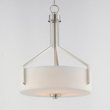 Maxim Lighting Dart 3-Light Pendant Satin Nickel